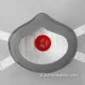 Certyfikat FFP3 Kształt miseczki Przemysłowa maska ​​przeciwpyłowa z zaworem wydechowym
